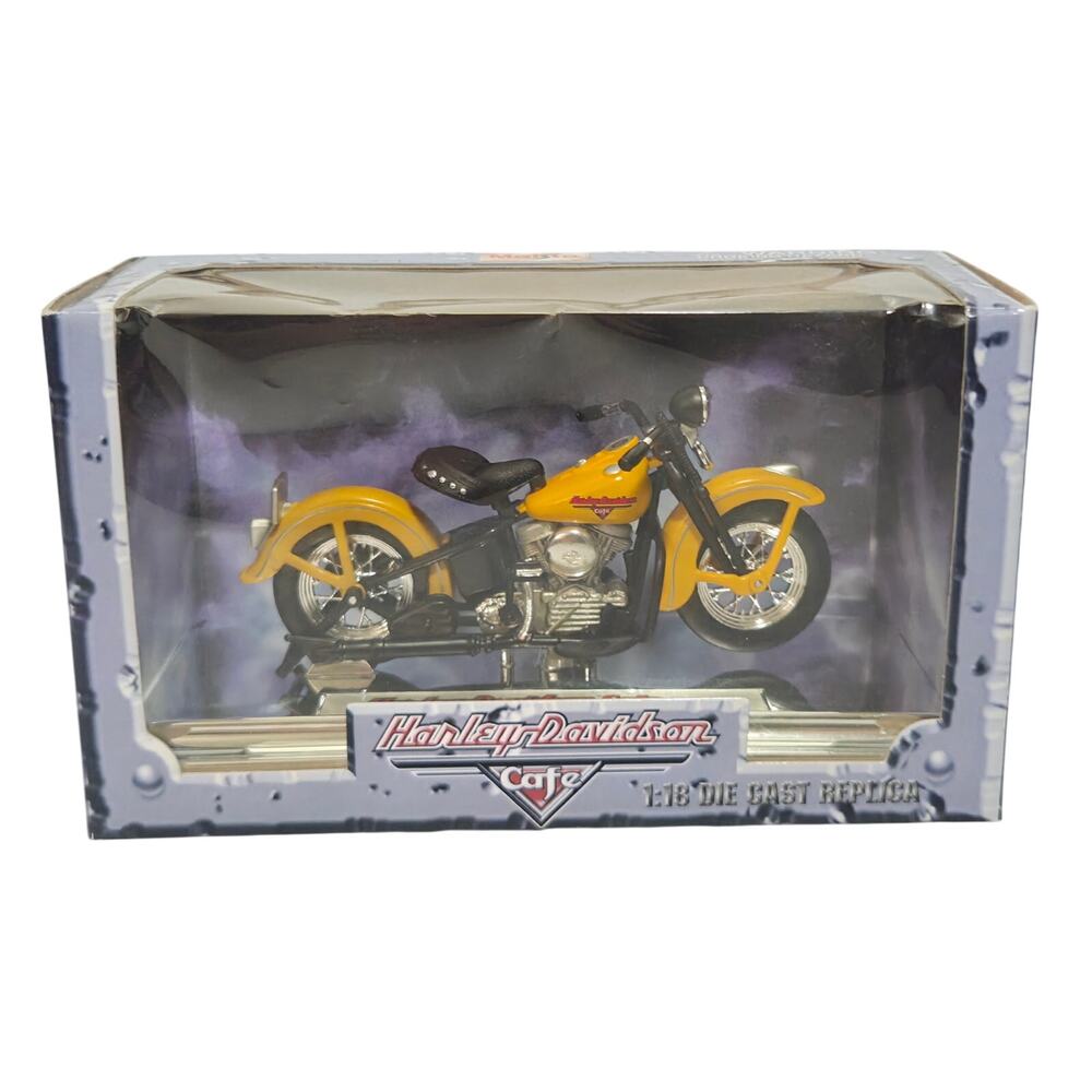 Maisto Harley-Davidson Cafe 1999 FL Panhead 1:18 Diecast Collectible New